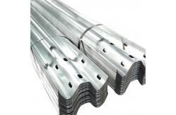 China ISO 9001 W Beam Anti Collision Guardrail Galvanized Steel Highway Guardrail supplier