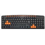 Wired Multimedia Keyboard Waterproof Plug-and-play USB Connectivity 16 Customizable Shortcut Keys Lightweight Build for sale