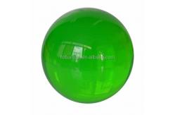 China 100mm Large Clear Acrylic Sphere Customized Plastic Transparent Red Acrylic Ball supplier