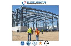China Environmental Prefabricated Light Steel Structure Construction Building Prefab Metal Warehouse With Office Room supplier