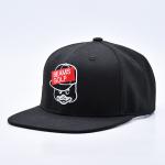 Custom Embroidery Logo 6 Panel Snapback Hat Cap High Quality Wholesale Cotton Men Flat Bill Gorras Snapback Hats for sale