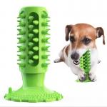Molar Stick Suction Cup Squeaking Sound Dog Toys Golden Hair Pet Products for sale