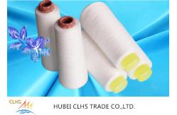China Smooth Surface Polyester Staple Yarn , Paper Cone 100 Spun Polyester Sewing Thread supplier