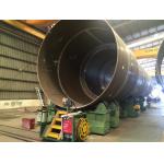 Steel Tube Tower Wind Turbine Several Pipes Fit Up Welding Station