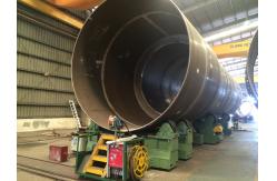 China Steel Tube Tower Wind Turbine Several Pipes Fit Up Welding Station supplier