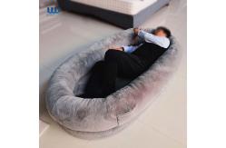 China Customized 72x48x10inch Washable Dog Mat Orthopedic Bedding supplier