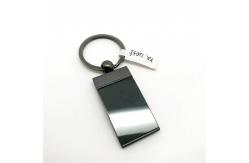China Black Gun Metal Keychain Holder with Minimum Order Quantity of 500 supplier