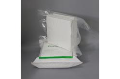 China High Absorbent 4x4 Cleanroom Microfiber Wipes Laser Cut Class 100 Wipes supplier