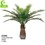 Aesthetic Height 280cm Artificial Tropical Tree For Office Decoration for sale