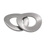 GB955 Stainless Steel Wave Spring Washer 200HV SUS304 Small Waveform Flat Washer for sale