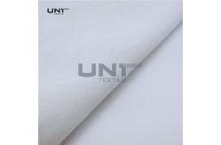 China Brushed Adhesive Woven Cotton Interfacing 100m/Roll Packing supplier