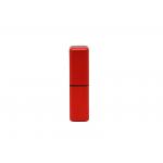 Luxury Cosmetic Packaging Lip Balm Containers Bulk Red Color Aluminum for sale