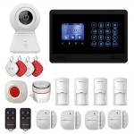 4G Alarm Homesafe Security System Wifi Gateway Alarm System With IP Camera 1080P for sale