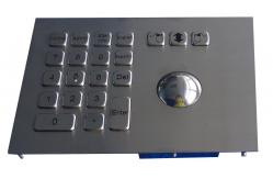 China IP65 304 stainless steel  trackball pointing device mouse USB interface supplier