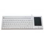 USB PS2 Waterproof Medical Keyboard Adjustable Brightness Silicone for sale