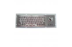 China Vandal Proof Industrial Keyboard With Trackball PS2 USB Interface 68 Keys Compact supplier