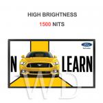 1920x1080 1500 Nits High Brightness LCD Display , LCD Advertising Equipment for sale