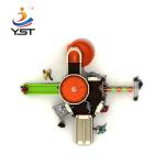 Outdoor Galvanized Pipe Kids Playground Slide With SS304 Fasteners