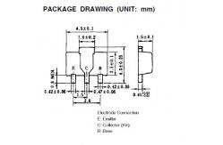 China On-chip resistor PNP silicon epitaxial transistor HR1F3P NEC SOT-89 supplier