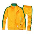 Waterproof 100% Polyester Sportswear Tracksuits Slim Fit Custom Plain for sale