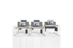 China Electric Office Desk Dual Motor Stand Desk Up Height Adjustable Table supplier