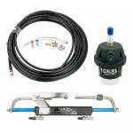 300HP Zinc Alloy Yacht Engine Outboard Steering System 17FT Cable for sale