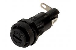 China Phenolic Chassis Tube Fuse Holder R3-11B For 5x20mm Micro Glass Fuses supplier