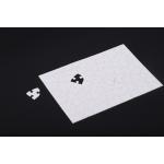Interlocking Puzzle Playing Cards Black Spade Card OEM for sale