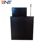 Motorized Microphone Computer Screen Lifter With 15.6 Inch Retractable Lifting Screen for sale