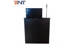 China Motorized Microphone Computer Screen Lifter With 15.6 Inch Retractable Lifting Screen supplier