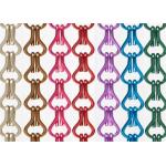 Copper 1.2m Decorative Wire Mesh Odm Aluminum Chain Curtain for sale
