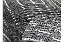 China 100m Length High Level Protective Wire Rope Net For Ensuring Safety supplier