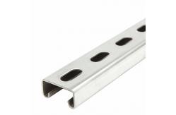 China Strength Galvanized C Shaped Slotted C Channel High Strength Lightweight supplier