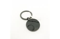 China Silver Metal Keychain Holder with Zinc Alloy for Long-lasting Durability supplier