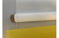 China 90t 165cm Width Silk Screen Printing Mesh Yellow White Color supplier