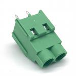 HQ635 2 Poles Busbar Pcb Screw Terminal Block 6.35/7.62mm Pitch