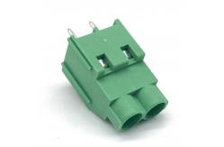 China HQ635 2 Poles Busbar Pcb Screw Terminal Block 6.35/7.62mm Pitch supplier