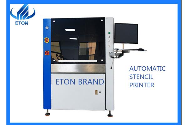 PC Control PCB Solder Paste Printer Two Independent Motorized Print Heads