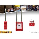 Non - Conductive Steel 76mm Long Shackle Xenoy Safety Lockout Padlocks for sale