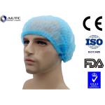 Anti Dust Operating Room Hats , Surgery Scrub Caps Non Allergic Consumables for sale