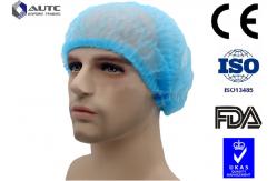 China Anti Dust Operating Room Hats , Surgery Scrub Caps Non Allergic Consumables supplier