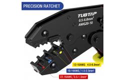 China ISO Practical Cable Crimping Tool Kit , Ergonomic Crimp Tool Connector Kit supplier