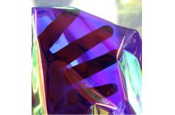 China Rainbow Color Anti UV Transparent Polyurethane Fabric supplier