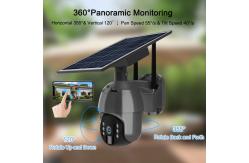 China Solar 2K Security Camera 4MP Pan Tilt 360 View Solar Battery Powered Camera supplier
