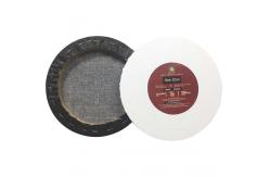 China Round Shape Stretched Canvas Board White Blank Artist Canvas For Painting supplier