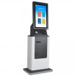 27 inch Payment Kiosk with Self Service ATM Cash Deposit QR Scanner Printer and Camera for sale