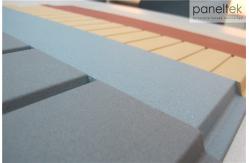 China Flexible Soft Grooved Ceramic Tile Cladding Safety With Convenient Fixing System supplier