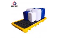 China Logo Printing On Smooth High Durability Plastic Pallets Customizable Design supplier