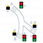 Intelligent Curve Traffic Controller Fast Response Low Maintenance RS 485 AC 220V