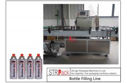 China Automatic Gas Cartridge Aerosol Can Filling Machine Line With Water Bath Leakage Tester supplier